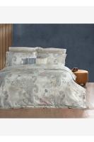 %100 Pamuk Çift Kişilik Bej Nevresim Takımı GROZNI