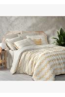 %100 Pamuk Sarı Nevresim Takımı MOOD COMFORT MATHEO