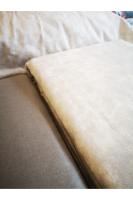 %100 Pamuk Flanel Gri Çift Kişilik Nevresim Takımı