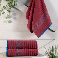 SAREV ELİYAS  %100 PAMUK BORDO 90*150