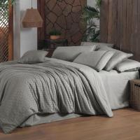 SAREV MARBELLA ÇİFT KİŞİLİK GRİ NEVRESİM TAKIMI