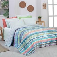 SAREV VIOLA TEK KİŞİLİK PİKE TAKIMI MULTI