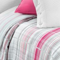 SAREV VIOLA TEK KİŞİLİK PİKE TAKIMI PEMBE