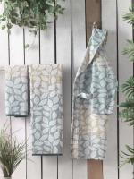 Sarev Tara Yeşil "L" Beden Pamuklu Bornoz