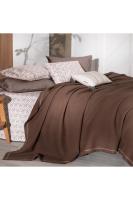 Abel Kahve Tek Kişilik %100 Pamuk Pike Takımı