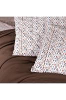 Abel Kahve Tek Kişilik %100 Pamuk Pike Takımı