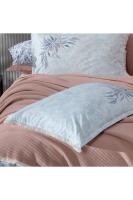 Adrian Bej Tek Kişilik %100 Pamuk Pike Takımı