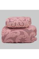 Banyo Havlu 90*150 Cm Tomris Pembe