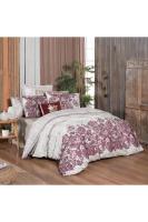 Elfida Tek Kişilik %100 Pamuk Flanel (Pazen) Nevresim Takımı Pembe