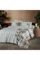 Frances Tek Kişilik %100 Pamuk Çift Taraflı Nevresim Takımı