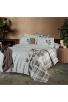 Frances Tek Kişilik %100 Pamuk Çift Taraflı Nevresim Takımı