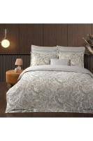 Fredo Çift Kişilik %100 Pamuk Saten "300 TC" Nevresim Takımı Mocha