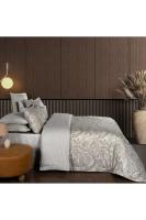 Fredo Çift Kişilik %100 Pamuk Saten "300 TC" Nevresim Takımı Mocha