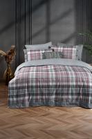 Gordon Gri Tek Kişilik %100 Pamuk Fancy Dream Nevresim Takımı