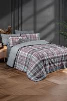 Gordon Gri Tek Kişilik %100 Pamuk Fancy Dream Nevresim Takımı