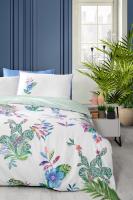 Jimena Multi Çift Kişilik %100 Pamuk Saten "300 TC" Nevresim Takımı