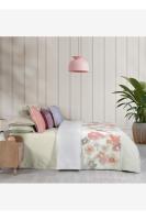 Josien Çift Kişilik %100 Pamuk Saten Nevresim Takımı Multi