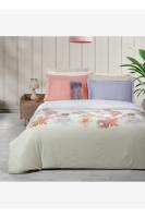 Josien Çift Kişilik %100 Pamuk Saten Nevresim Takımı Multi