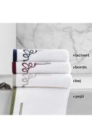 Kiros Bordo Pamuk Havlu 50 X 90 Cm