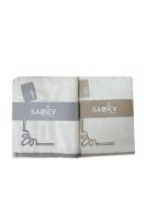 Kiros Nakışlı Havlu 2 Adet Gri-kahve