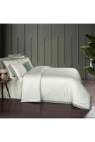 Layana Çift Kişilik %100 Pamuk Saten "500 TC" Nevresim Takımı Yeşil