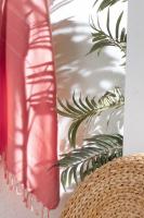 Lemaris Pembe %100 Pamuk Plaj Havlusu 80*160 cm