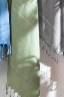 Lemaris Yeşil %100 Pamuk Plaj Havlusu 80*160 cm