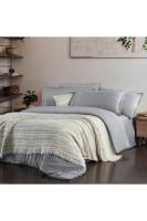 Mood Comfort Mare Çift Kişilik Yatak Örtüsü +Nevresim Takımı Gri