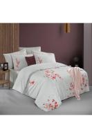 Orıana Çift Kişilik %100 Pamuk Çift Taraflı Nevresim Takımı