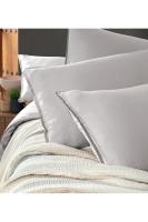 Ribera Gri Tek Kişilik %100 Pamuk Mood Comfort Nevresim Takımı ve Yatak Örtüsü Seti