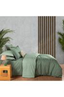 Solo Tone Tek Kişilik %100 Pamuk Nevresim Takımı Yeşil