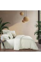 Solo Tone Tek Kişilik %100 Pamuk Nevresim Takımı Ekru