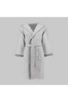 Street Gri %100 Pamuk Medium Beden Bornoz