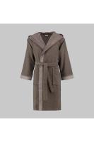 Street Koyu Gri %100 Pamuk Medium Beden Bornoz