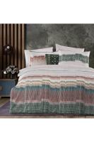 Tehos Tek Kişilik %100 Pamuk Çift Taraflı Nevresim Takımı