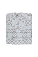 Tily Mavi "large" Beden Pamuklu Bornoz